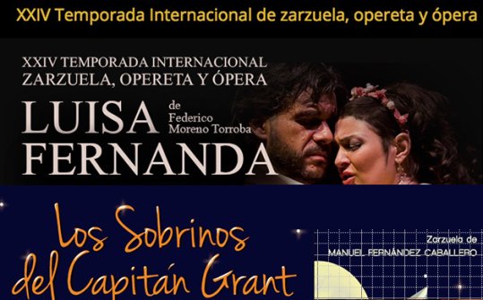 XXIV Temporada Internacional de Zarzuela, Opereta y &Oacute;pera ciudad de Medell&iacute;n 2018